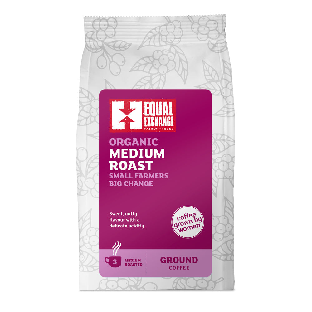 Café moulu torréfié moyen Equal Exchange 8 x 200 g