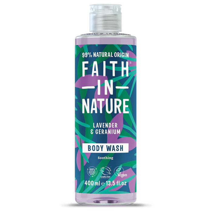 Faith In Nature Duschgel Lavendel &amp; Geranie 400 ml