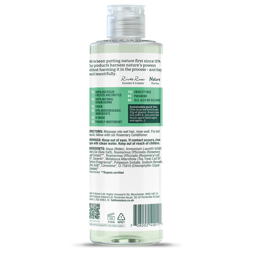 Faith In Nature Shampoo Rosemary 400ml