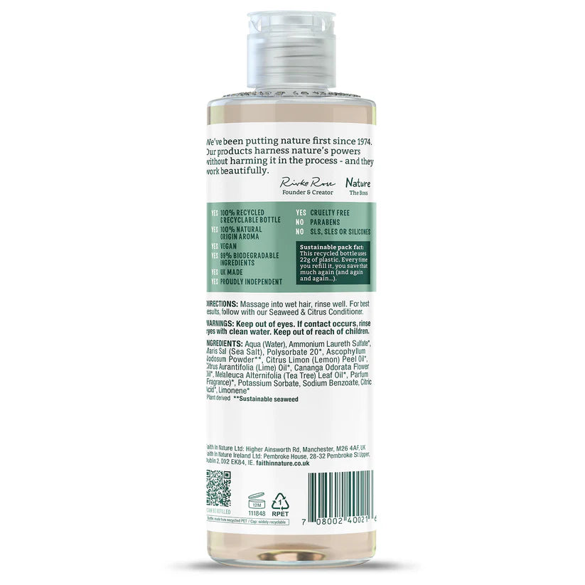 Faith In Nature Shampoo Seaweed & Citrus 400ml