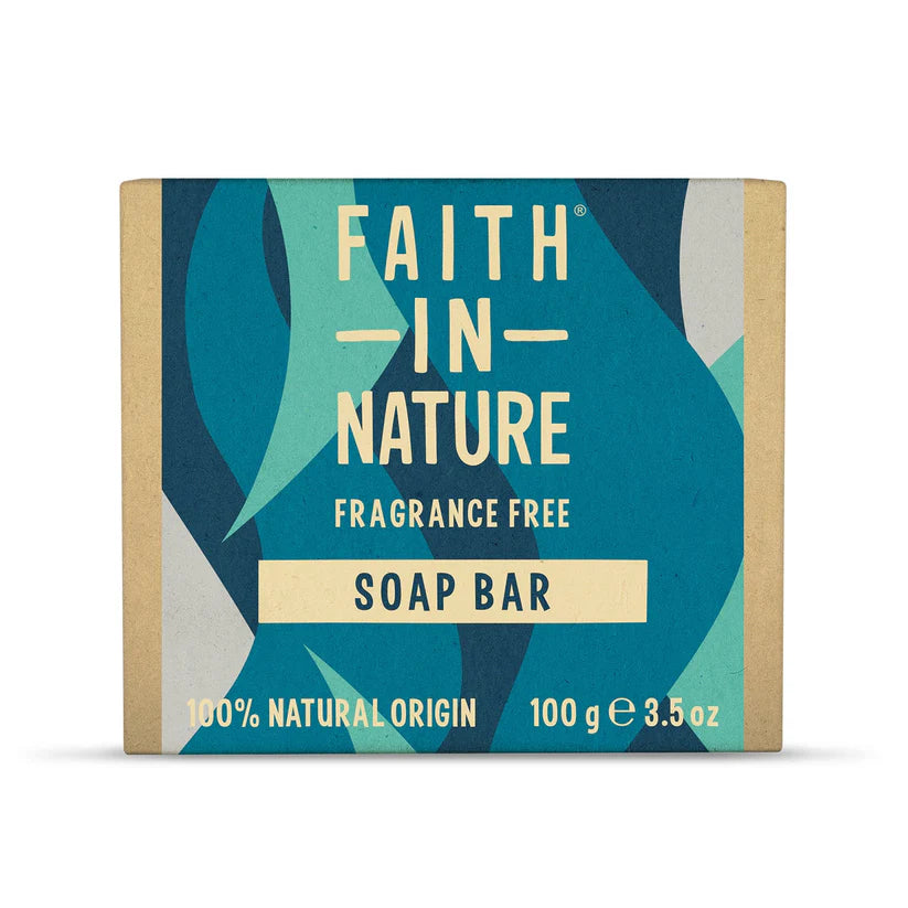 Faith In Nature Soap Bar Fragrance Free 100g