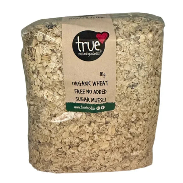 Organic Muesli Wheat & Sugar Free 6 x 1kg