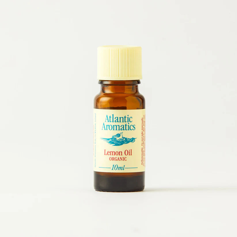 Huile essentielle de citron bio Atlantic Aromatics, 3 x 10 ml