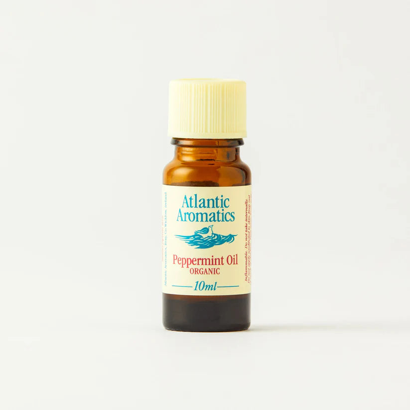 Huile essentielle de menthe poivrée biologique Atlantic Aromatics, 3 x 10 ml
