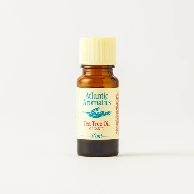 Huile essentielle d'arbre à thé bio Atlantic Aromatics, 3 x 10 ml