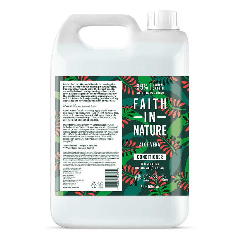 Faith In Nature Conditioner Aloe Vera 5 Litre