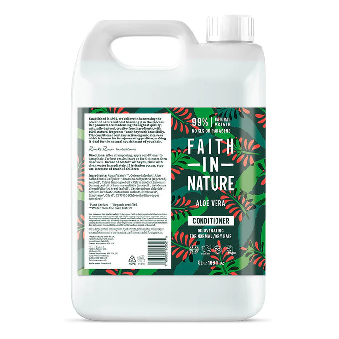 Faith In Nature Conditioner Aloe Vera 5 Litre