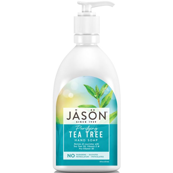 Jason Tea Tree Liquid Soap Pump 480ml