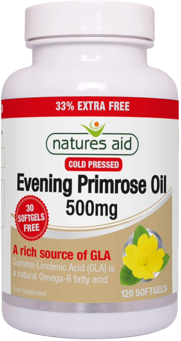 Nature's Aid Evening Primrose Oil 500mg Sgl-90+30)