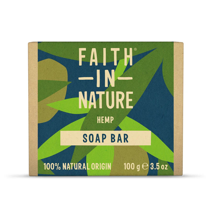 Faith In Nature Soap Bar Hemp 100g