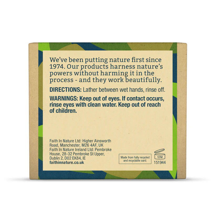 Faith In Nature Soap Bar Hemp 100g
