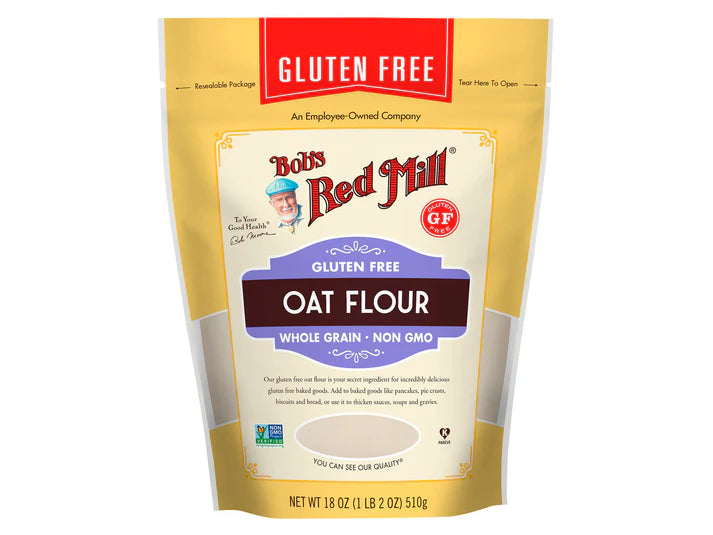 Bob's Red Mill Gluten Free Oat Flour 4 x 510g