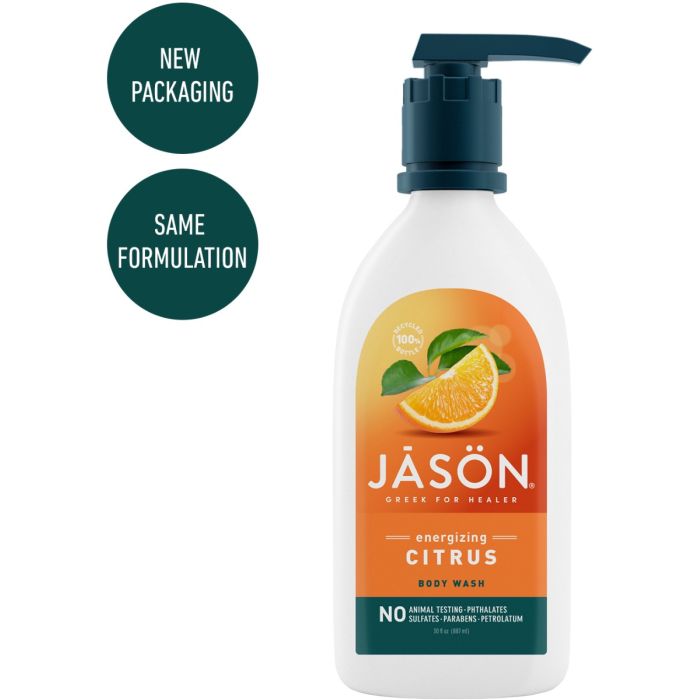 Jason Revital Citrus Satin Body Wash Pump 840ml