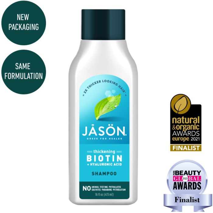Jason Biotin Shampoo Organic 473ml