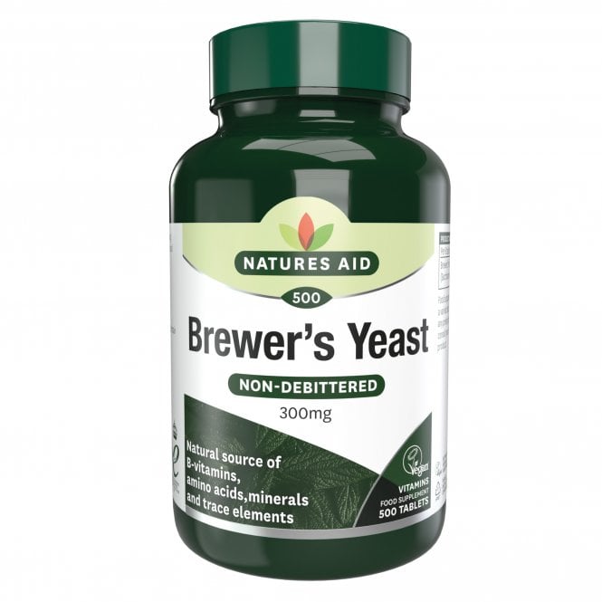 Nature's Aid Brewers Yeast 300mg Sgl-500 Tabs