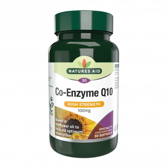 Nature's Aid Co-Enzyme Q10 100mg Sgl-30 Caps