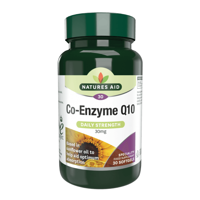 Nature's Aid Co-Enzyme Q10 30mg Sgl-30 Caps