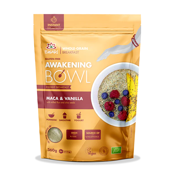 Iswari Awakening Bowl Maca & Vanilla 360g