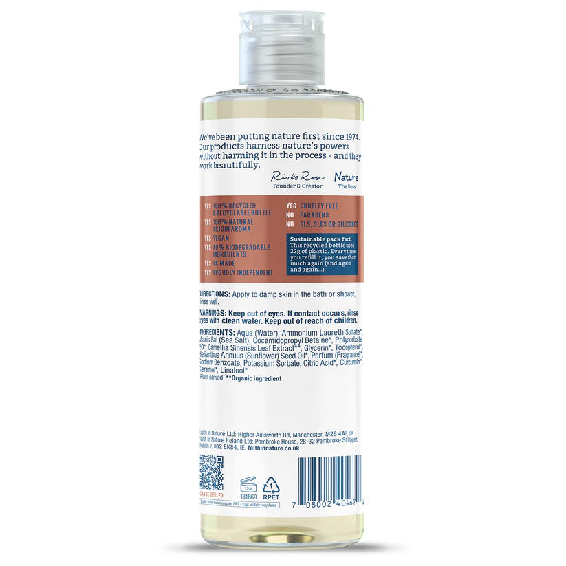 Faith In Nature Body Wash Blue Cedar 400ml