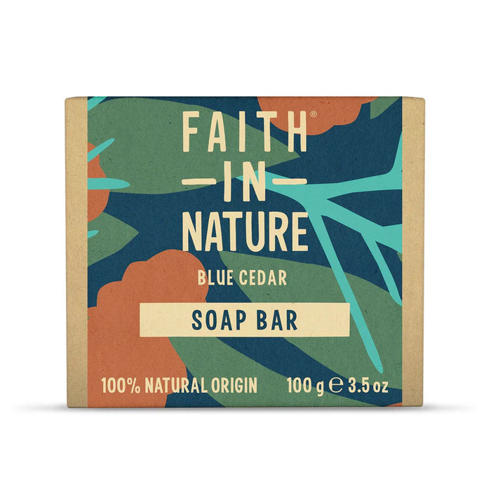 Pain de savon Faith In Nature au cèdre bleu 100 g