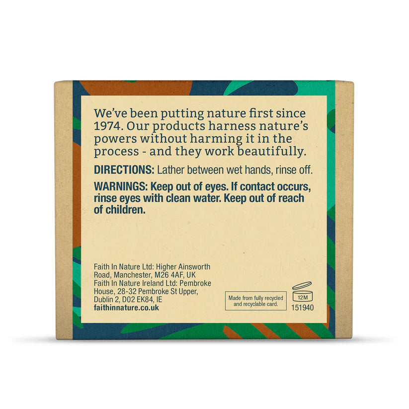 Faith In Nature Soap Bar Blue Cedar 100g