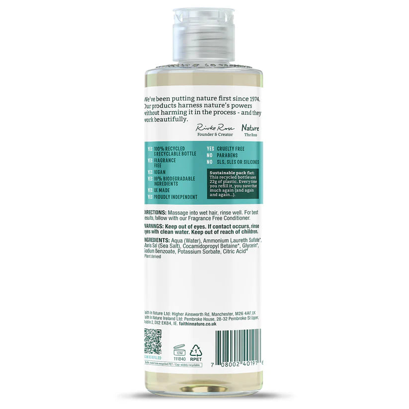 Faith In Nature Shampoo Fragrance Free 400ml