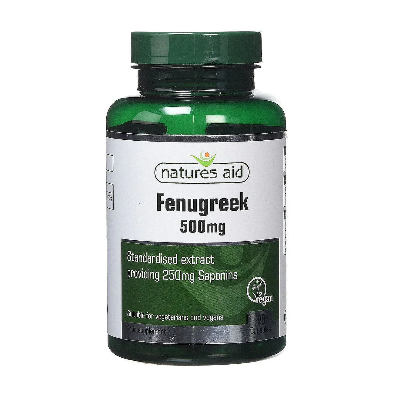 Nature's Aid Fenugreek 500mg Sgl-90 Caps