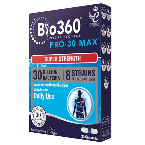 Bio 360 PRO 30 Max 30 Billion Daily Probiotic Sgl-30 Caps