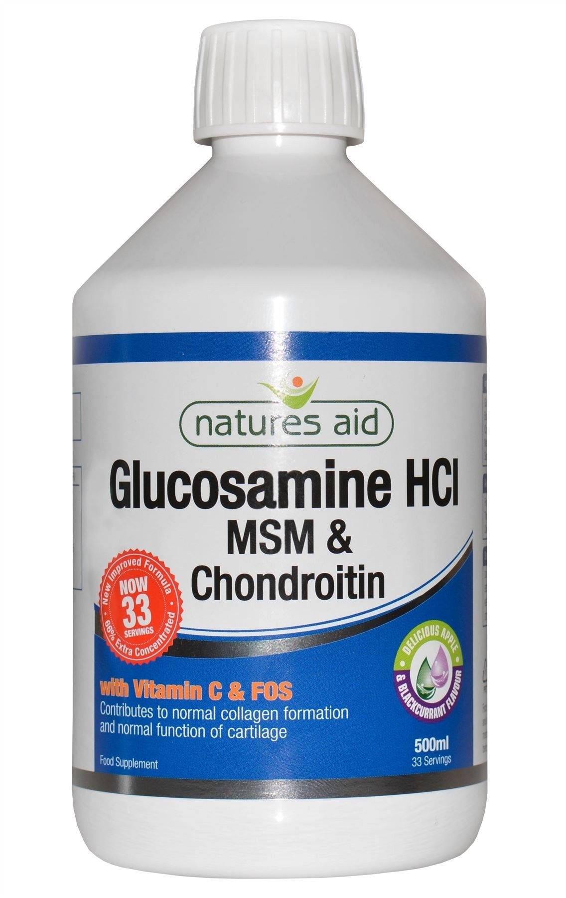 Nature's Aid Glucosamine, MSM & Chondroitin Sgl-500ml