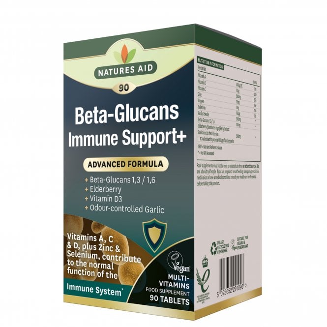 Nature's Aid Beta-Glucans Immune Support + Sgl-90 Tabs