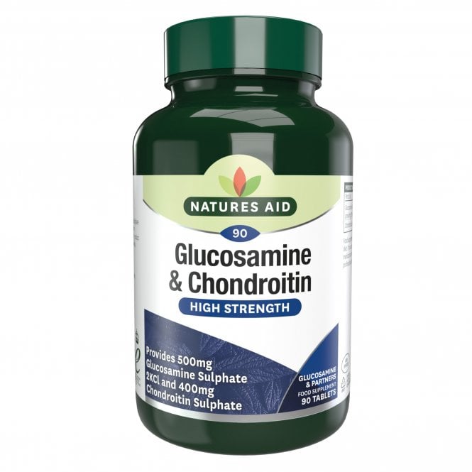 Nature's Aid Glucosamine & Chondroitin Sgl-90Caps