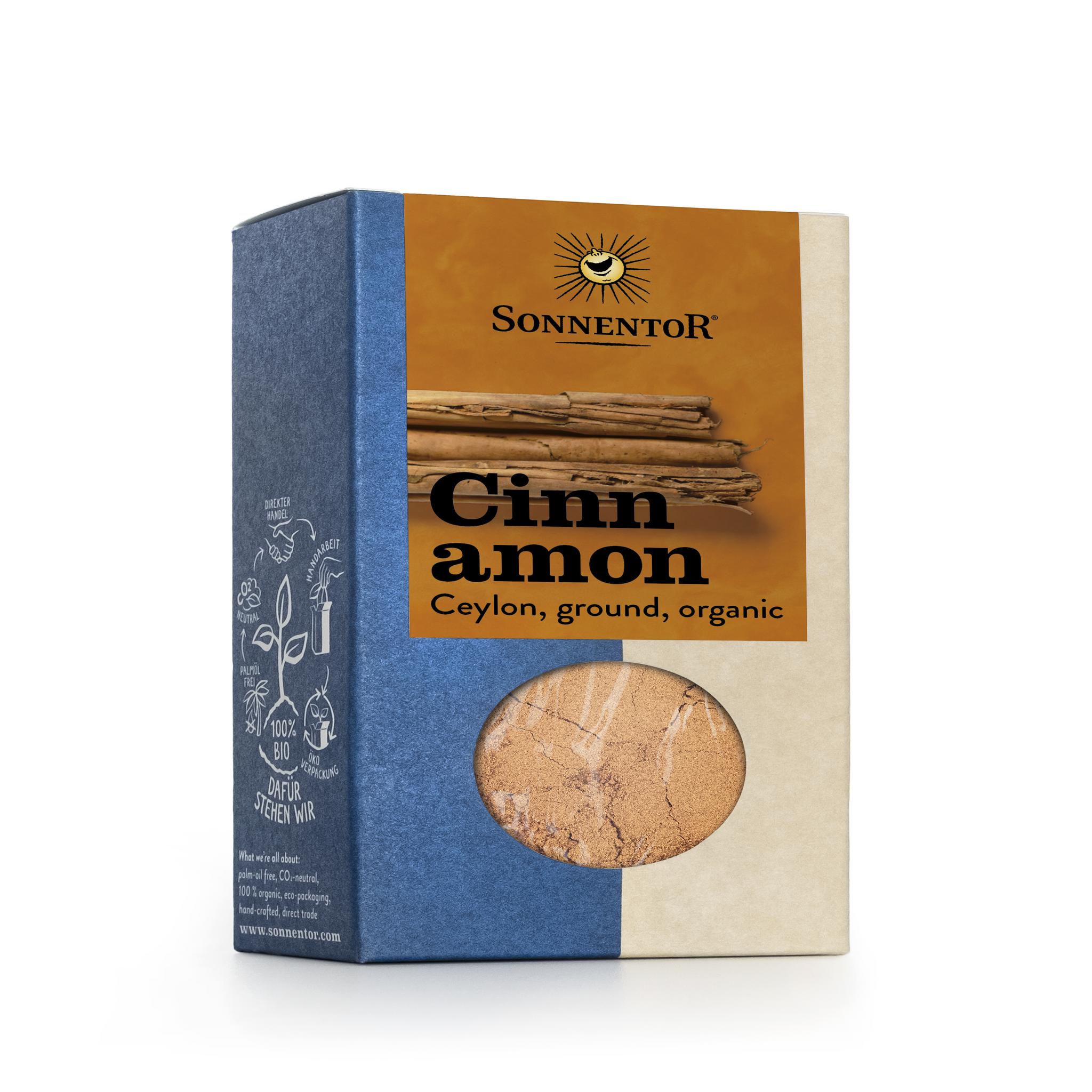 Sonnentor Organic Ground Ceylon Cinnamon 6 x 40g