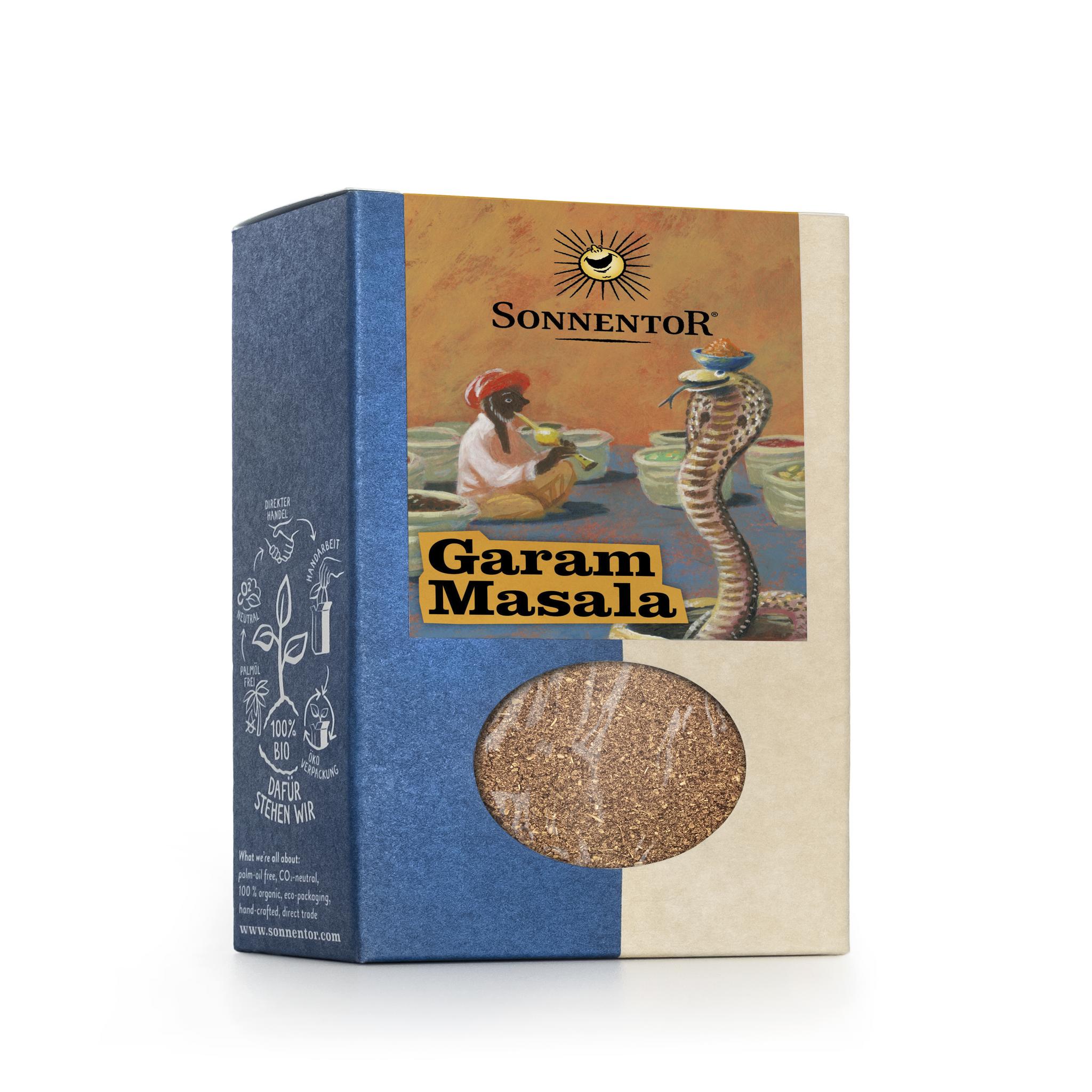 Sonnentor Organic Garam Masala Spice Blend 6 x 55g
