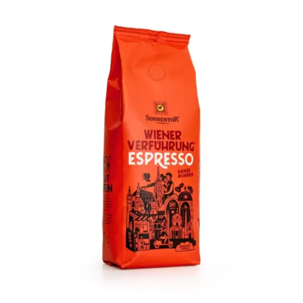Espresso viennois bio moulu Sonnentor, 5 x 500 g