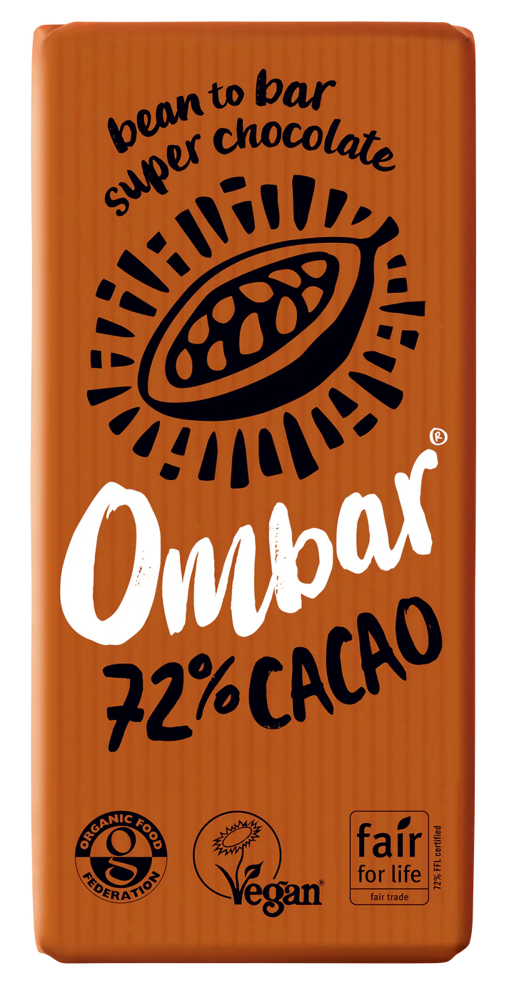 Ombar 72% Cacao Bar 10 x 70g