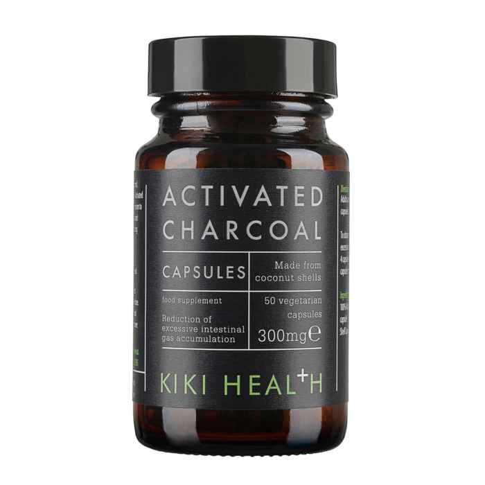 Kiki Activated Charcoal 50 Capsules