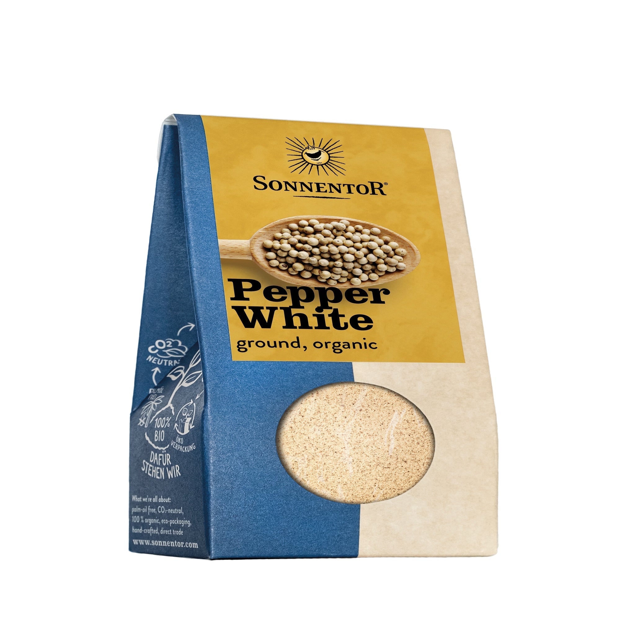 Sonnentor Organic Pepper White Ground 6 x 35g