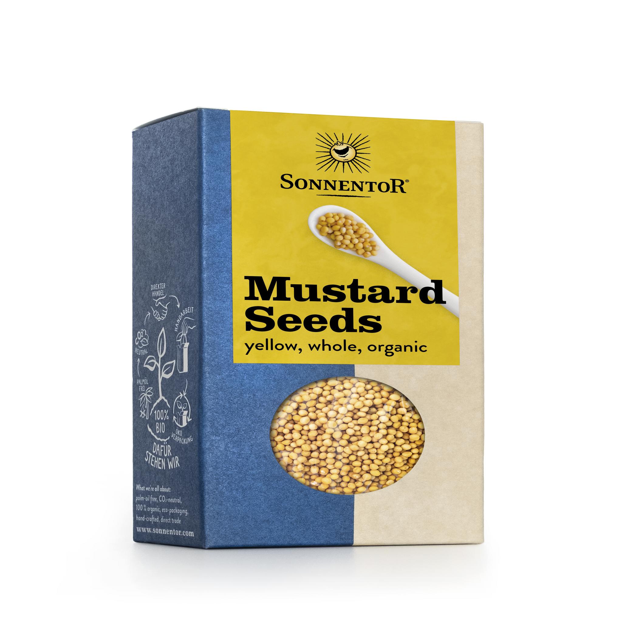 Sonnentor Organic Yellow Mustard Seeds 6 x 120g