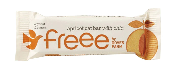Barbars d'avoine d'abricot à colombes avec Chia 18 x 35g