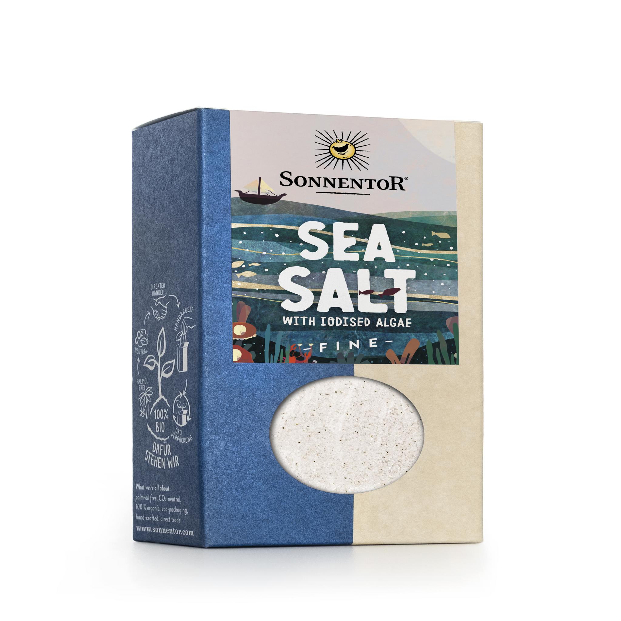 Sonnentor Sea Salt With Algae 6 x 150g