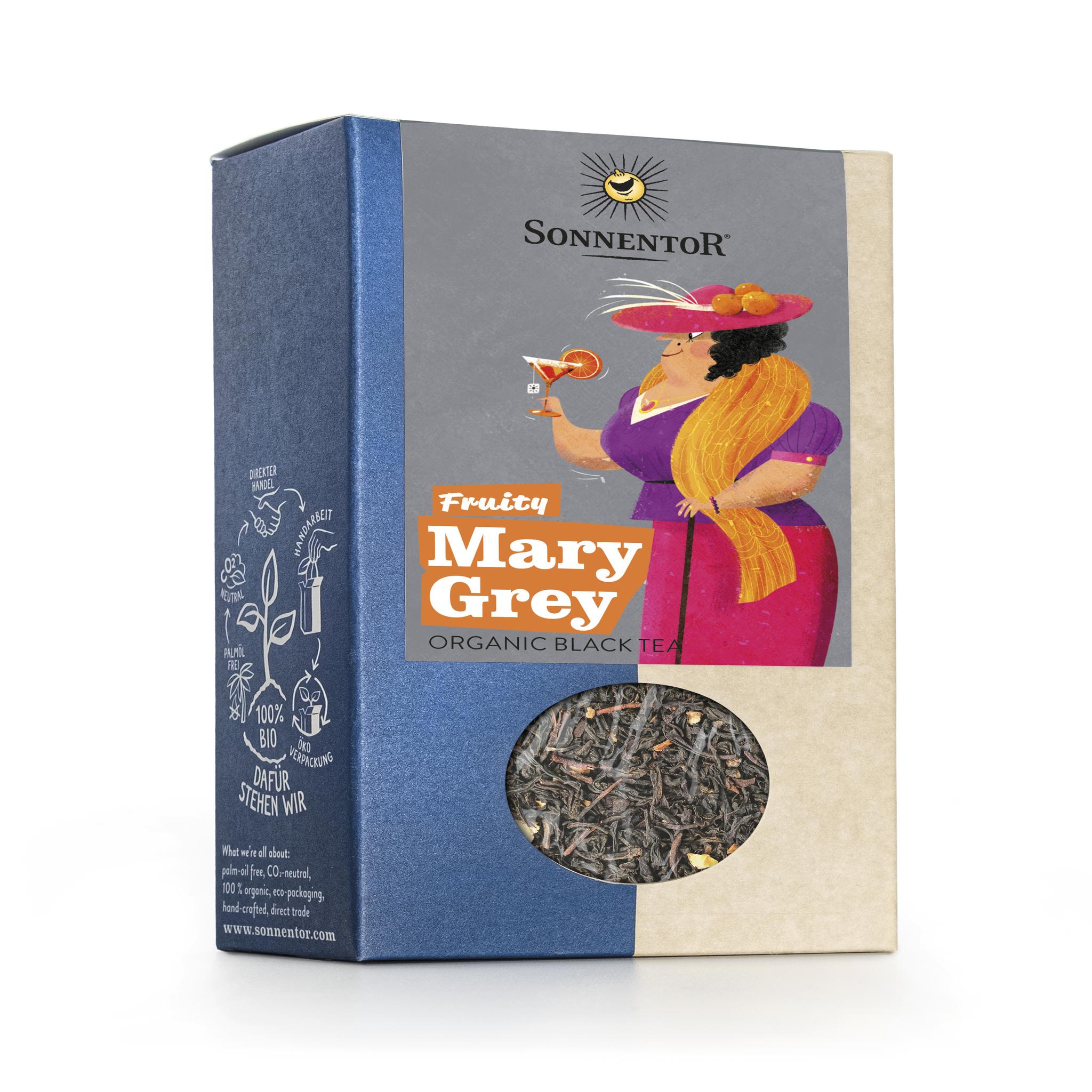 Sonnentor Fruity Mary Grey Tea Loose 6 x 90g