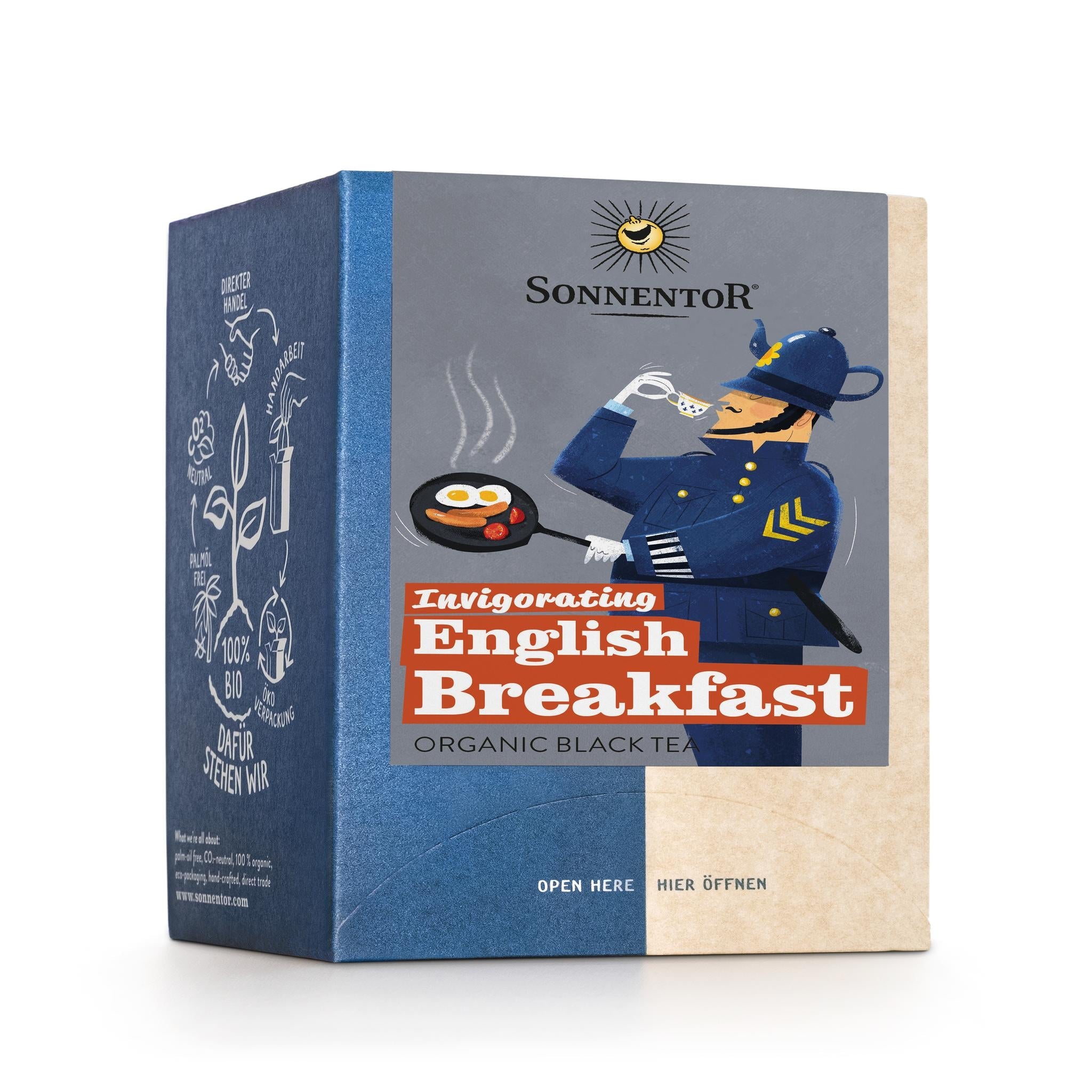Sonnentor Invigorating English Tea Bags 18 Bags x 6
