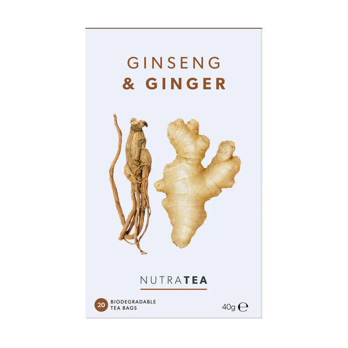NutraTea Ginseng & Ginger Tea 20 Bags