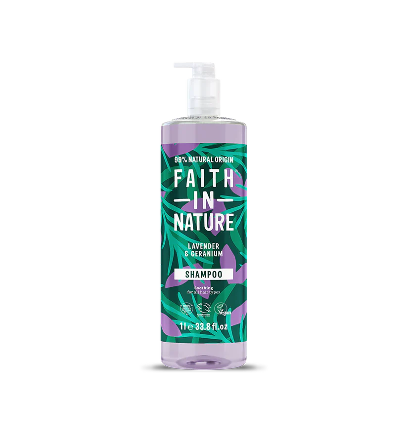 Faith In Nature Shampoo Lavender & Geranium 1 Litre