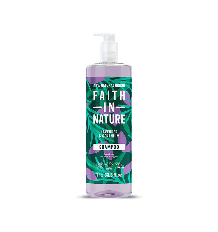 Faith In Nature Shampoo Lavender & Geranium 1 Litre