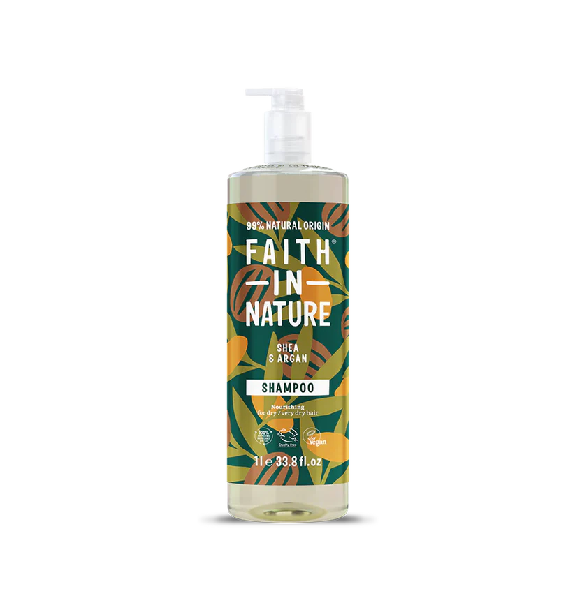 Faith In Nature Shampoo Shea & Argan 1 Litre
