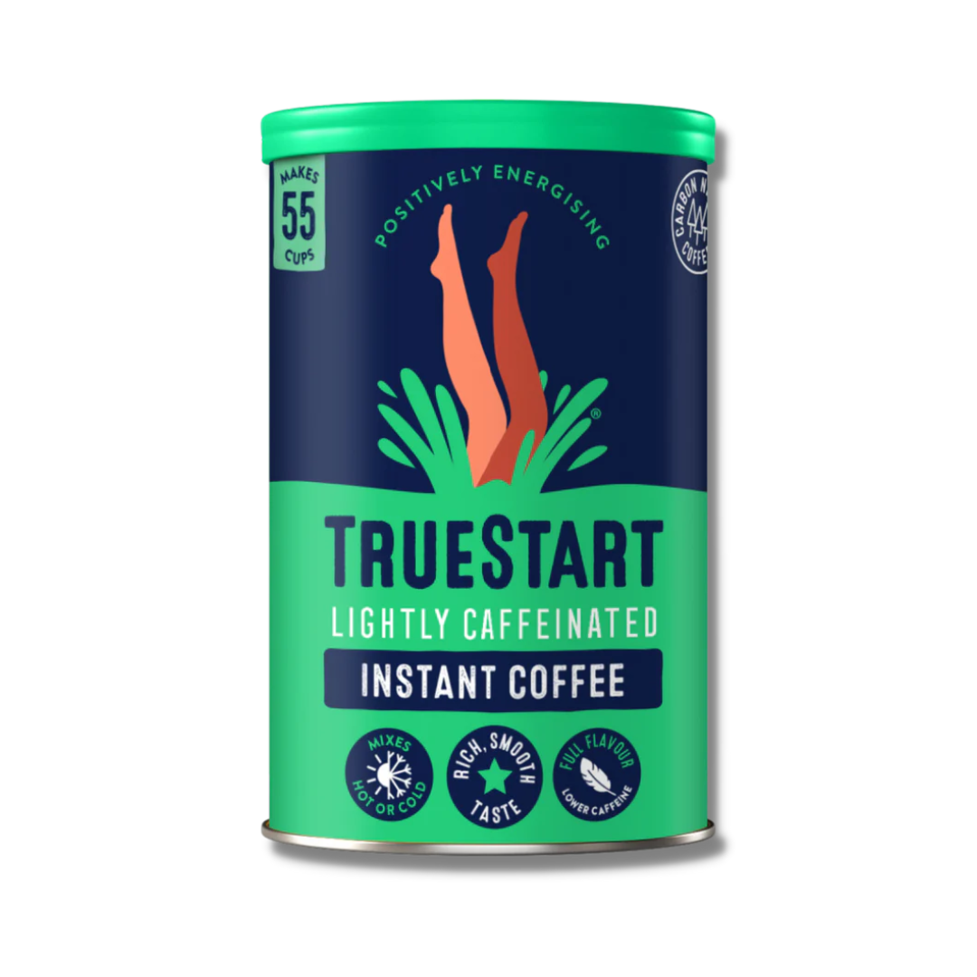 TrueStart Café Instantané Légèrement Caféiné 6 x 100g