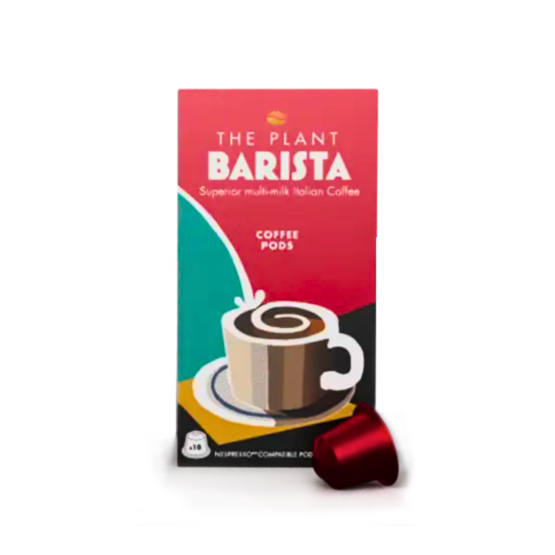 Les dosettes de café torréfié moyen italien The Plant Barista 10 x 10 dosettes