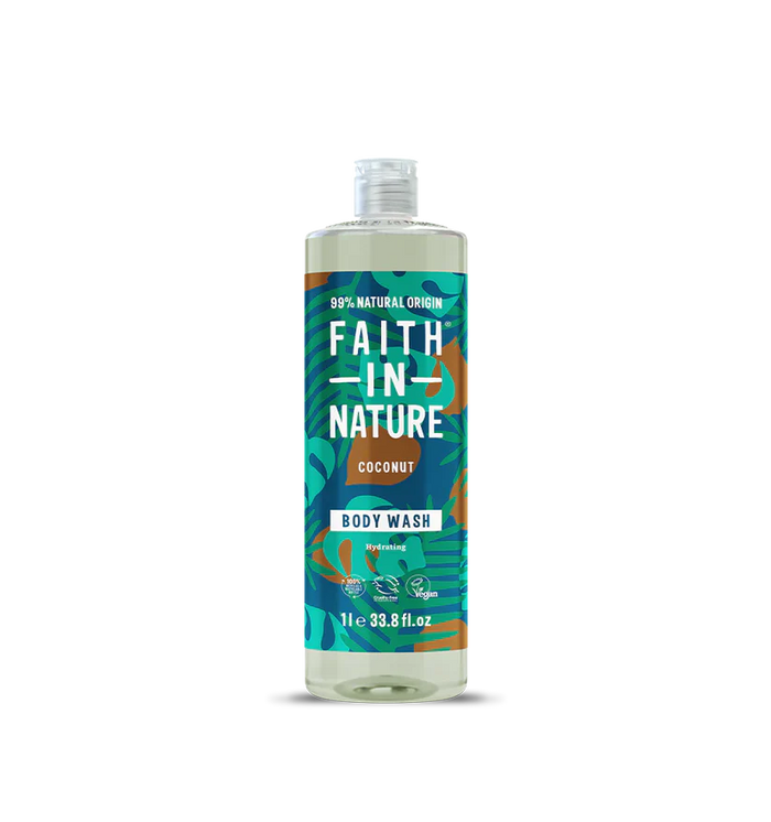 Faith In Nature Body Wash Coconut 1 Litre