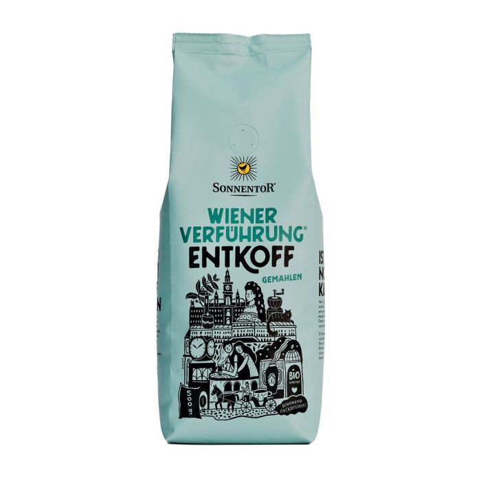 Café moulu décaféiné bio viennois Sonnentor 5 x 500 g